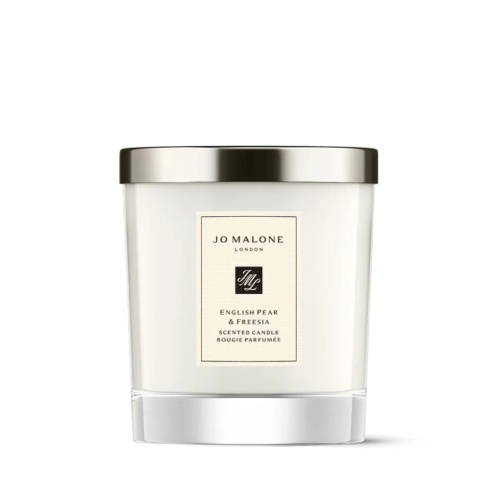 English Pear & Freesia Scented Candle
