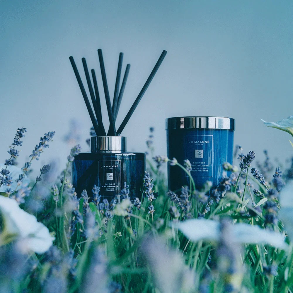 Lavender & Moonflower Scented Candle