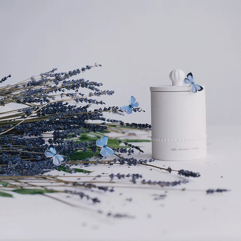 Lilac Lavender & Lovage Townhouse Scented Candle